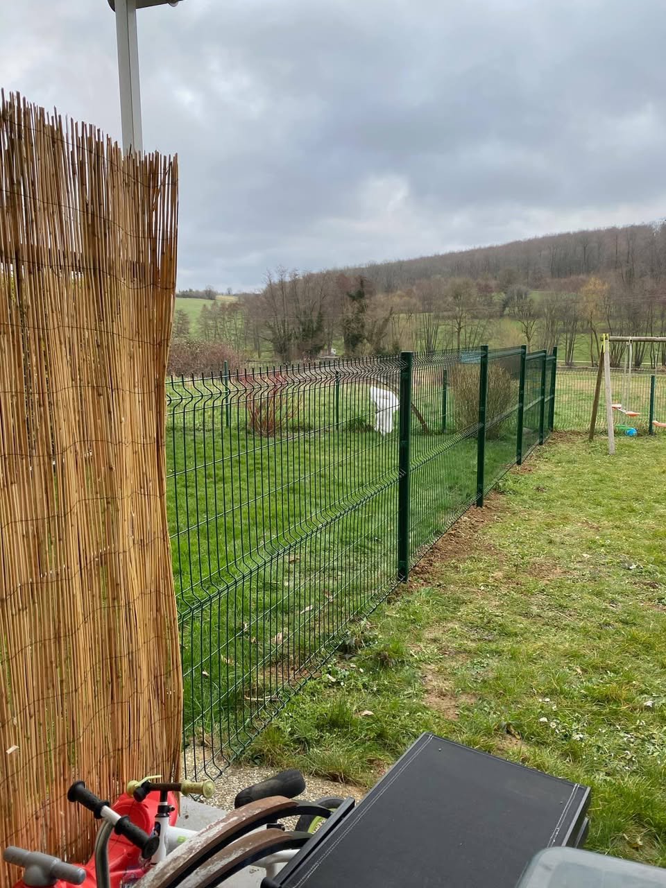 Clôture grillage rigide